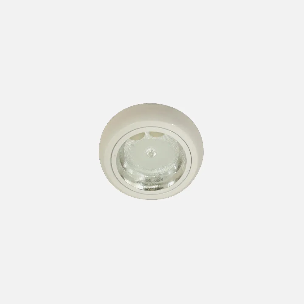 Downlight Superficie Serie Samara Blanco 2xe27 Led Incluida 6x27d