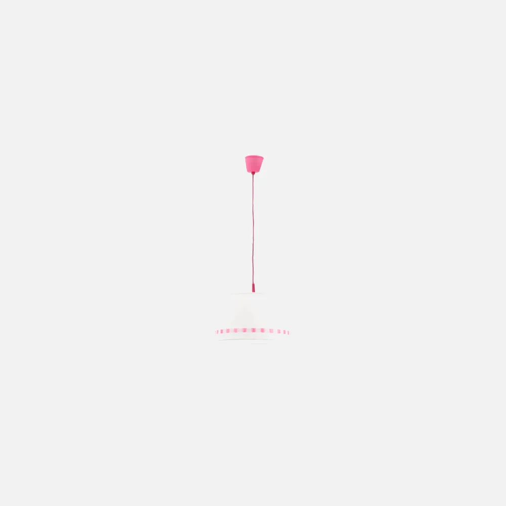 064193500 - Pingente Lacito Pink 1xe27 Regx35d