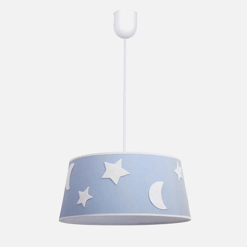 Colgante Firmamento 1xe27 Celeste Regx35 D