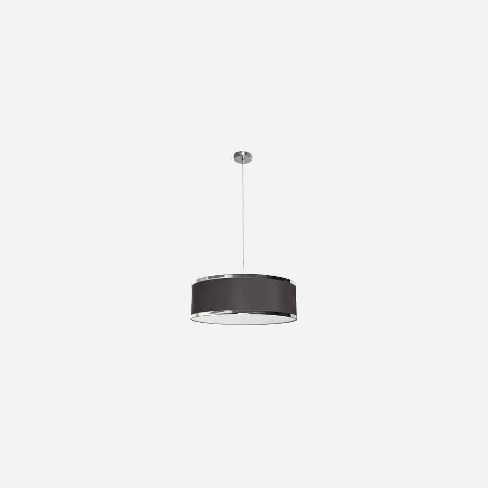 Colgante Serie Lanzarote Gris 2xe27 Regx50d