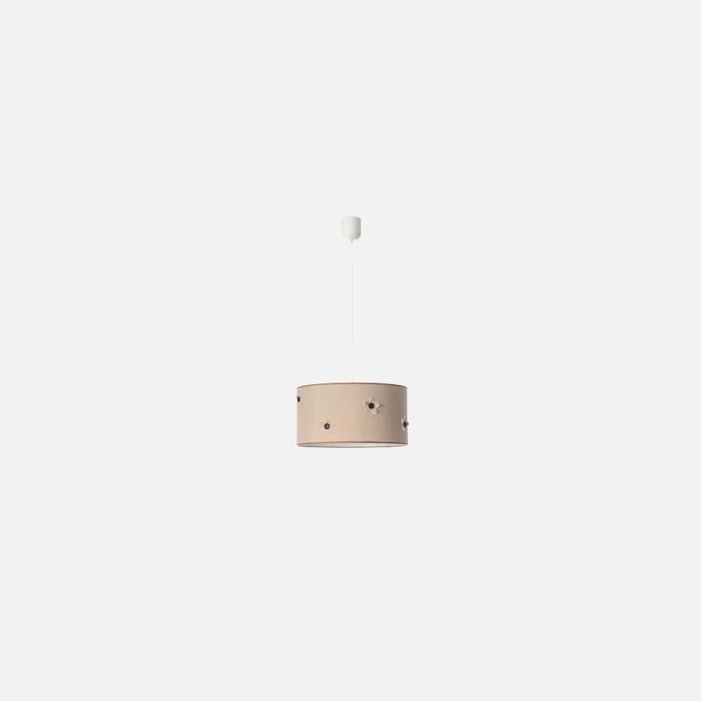 Colgante Serie Boton Piedra 1xe27 Regx35d
