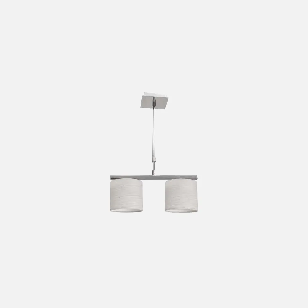 Lampara Serie Planetario Cromo/blanco 2xe14 (62x43)