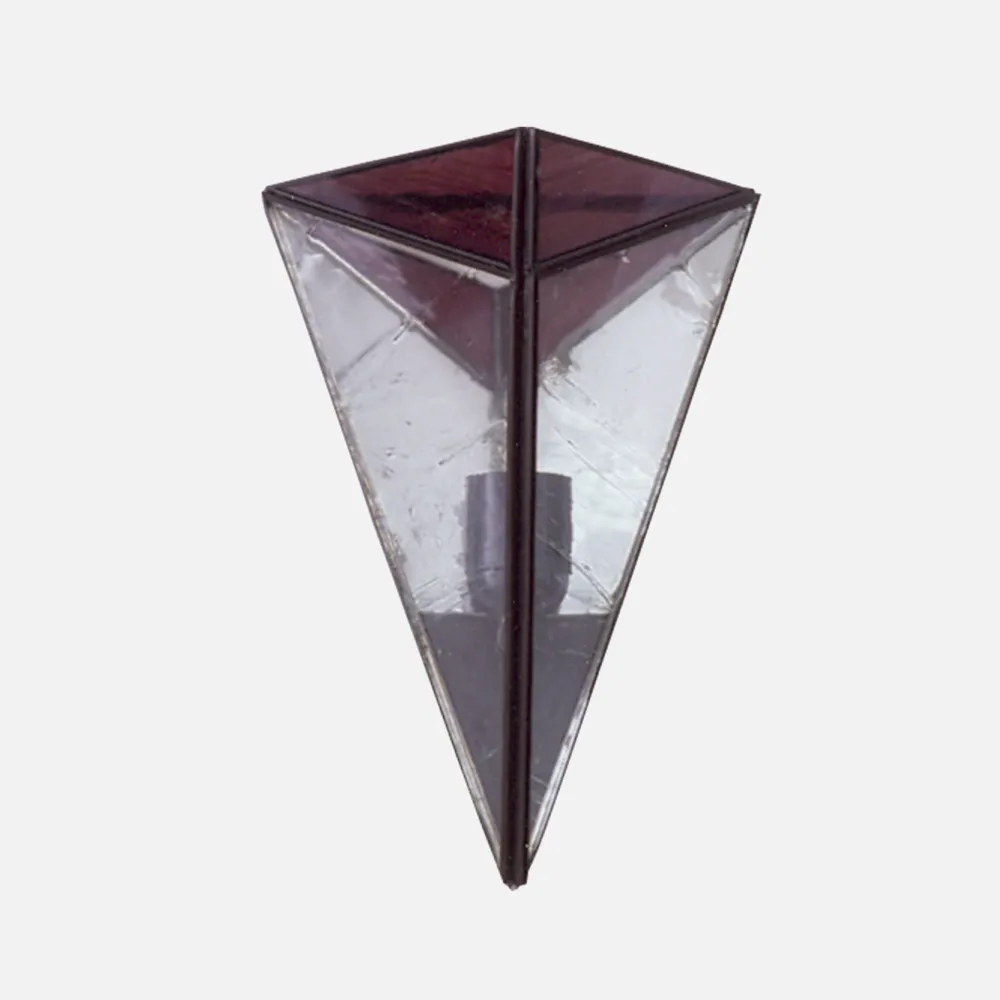 1.675-VIOLETA - Wall light Pyramid Violeta 1xe27 28x20