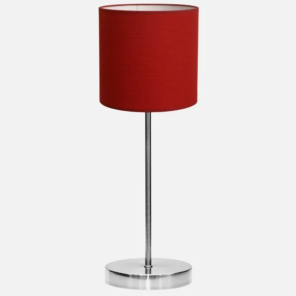 Sobremesa Planetario Cromo/rojo 1xe14 (39x16)