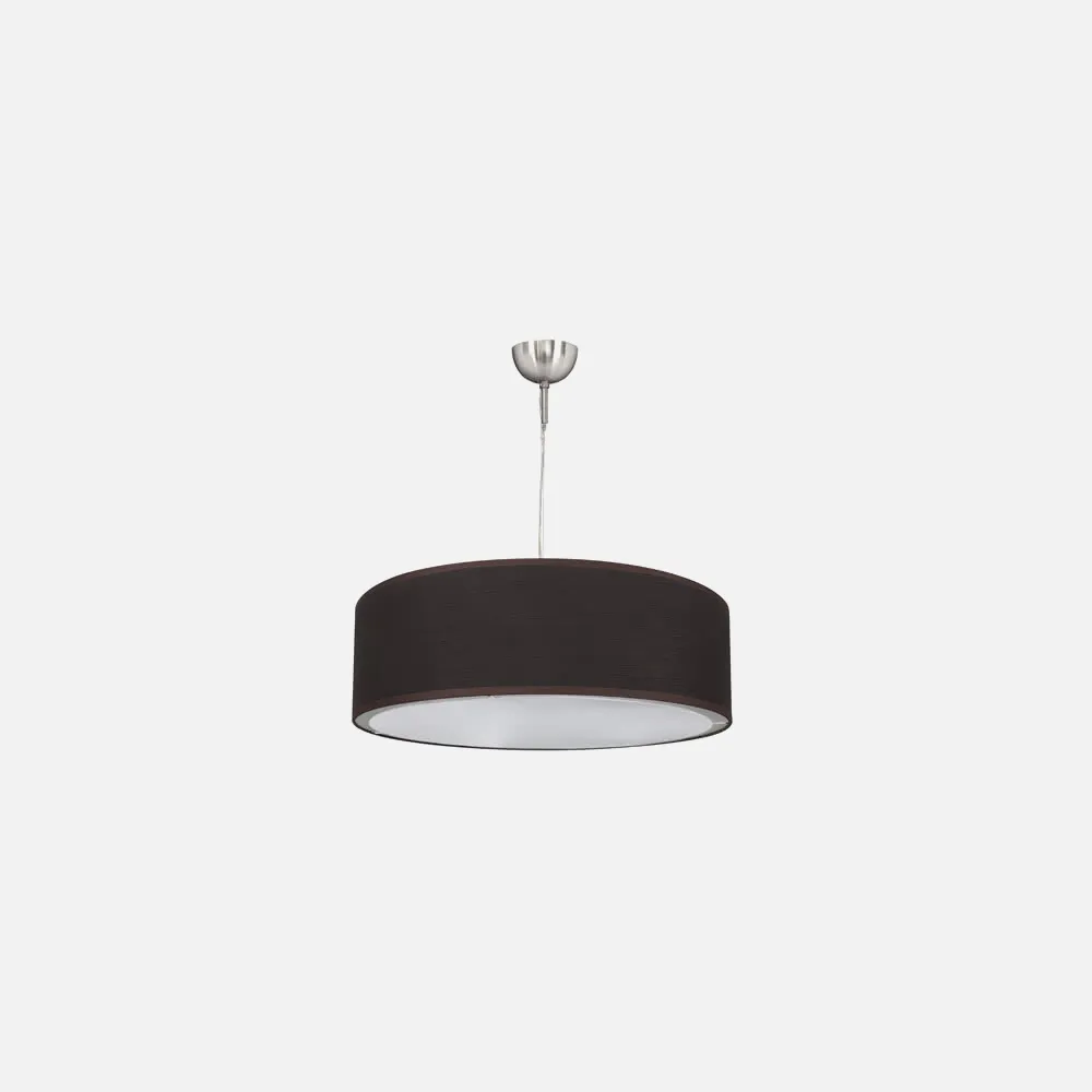 1.923/35-MARRON - Pendant Light Planetary Cylind. Brown (regx35) 1xe27