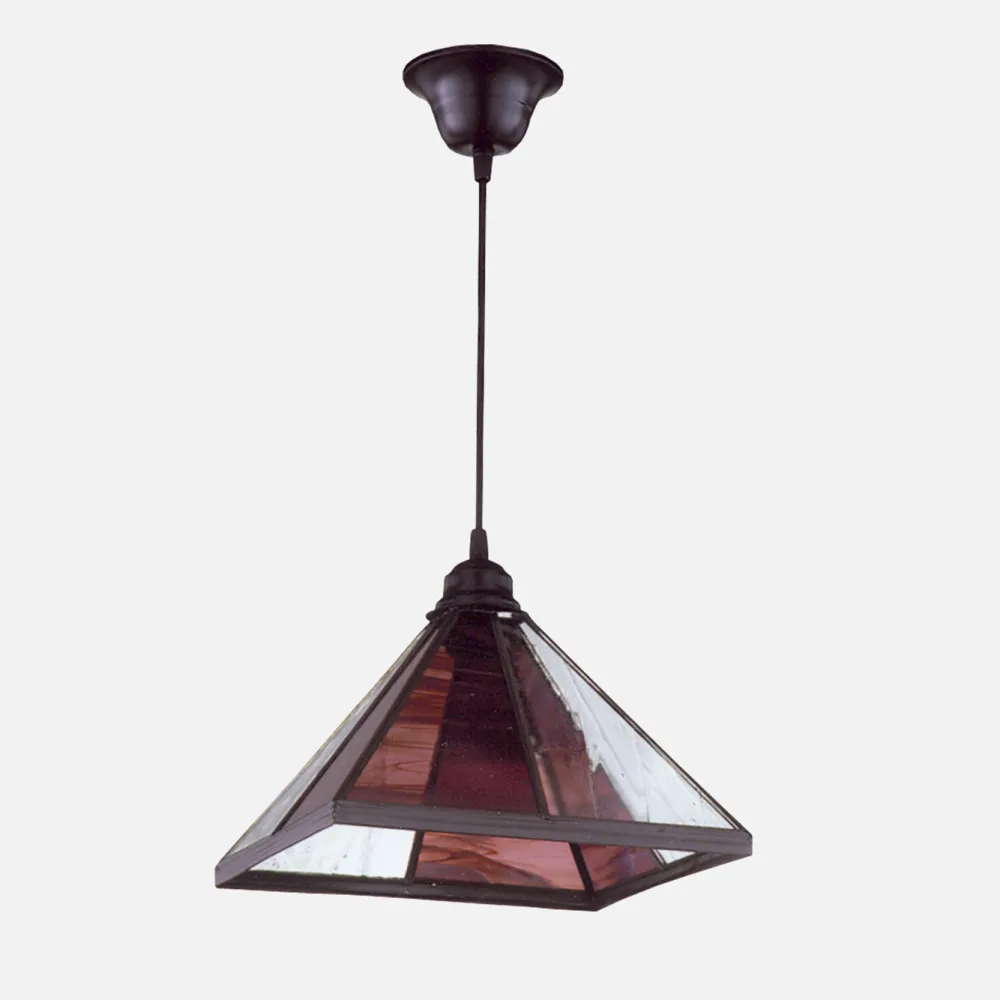 1.975-VIOLETA - Pendant light Lantern Pyramid Violeta 1xe27 Regx27