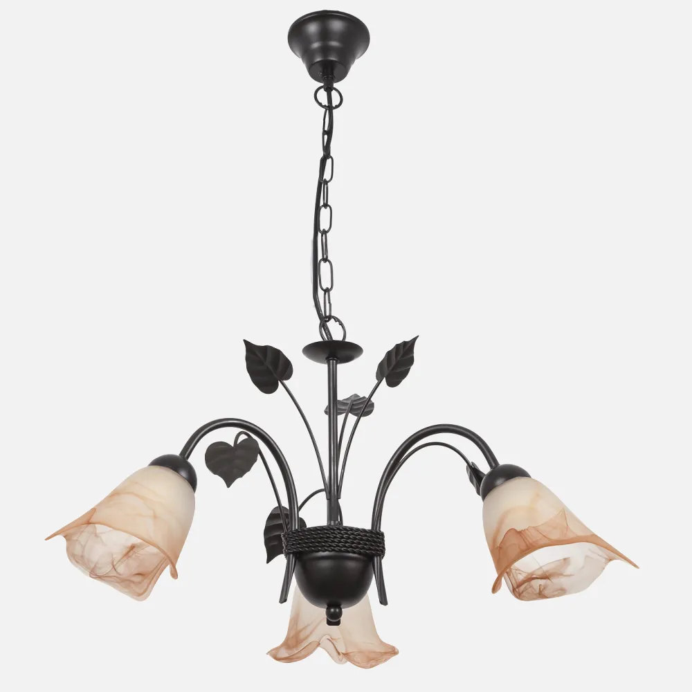 Lampara Forja Napoles Marron De 3xe14 34x50