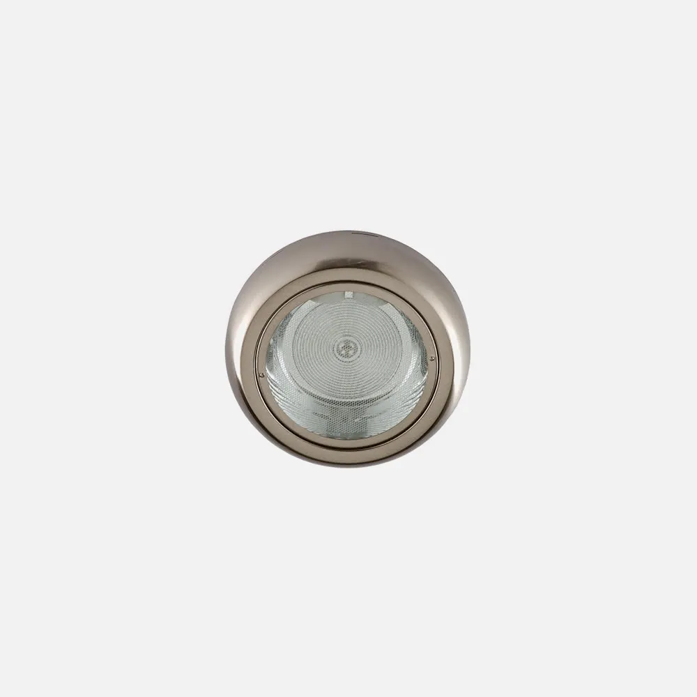 Downlight Sup. Redondo Niquel 2xe27 6,4x27x27 Cm