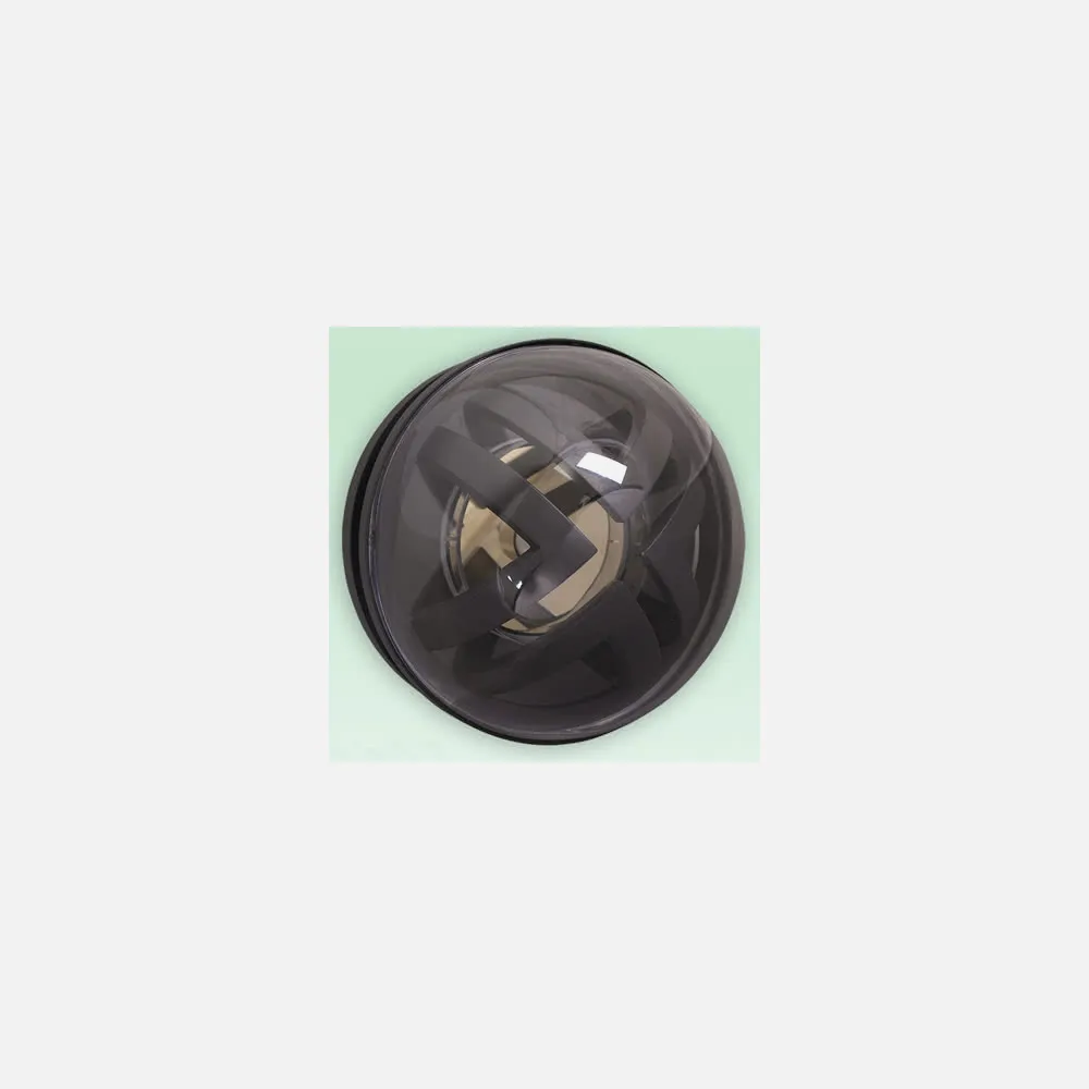 Plafon Redondo Alumin. Gris 1xe27 Ip 44 30 D