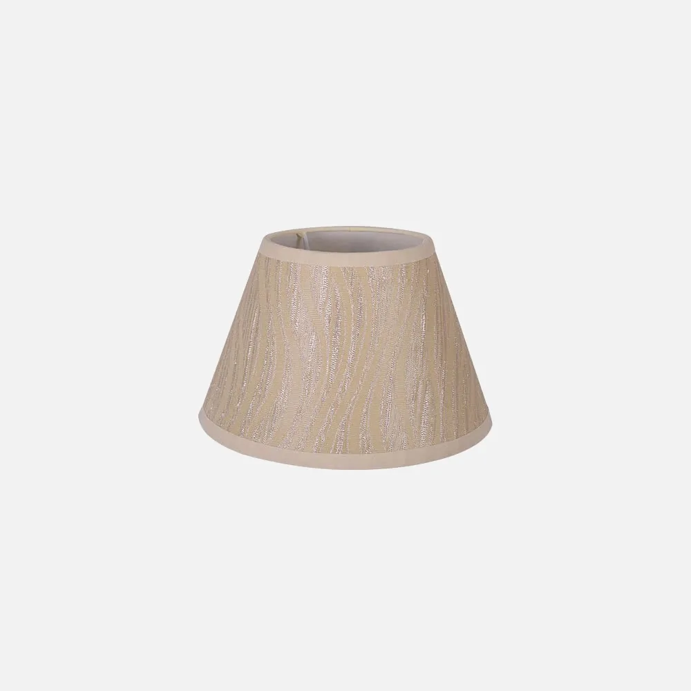 Pantalla Conica Duna Serie Helvia E27 Beis (18x10x12)
