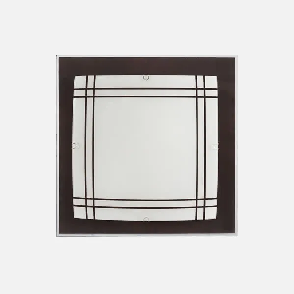 Ceiling light Amet Wenge 2xe27 (32x32x6)