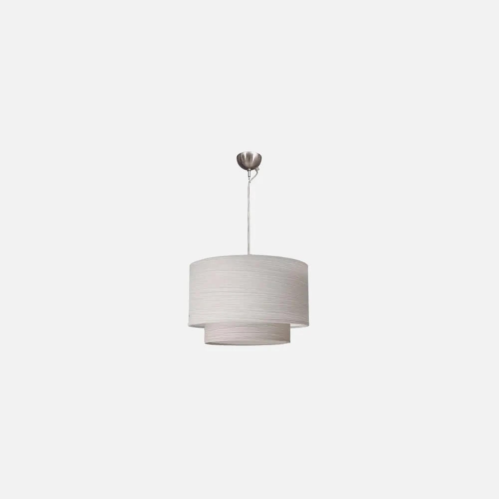 Colgante Planetario Doble Cilind Bl/bl 2xe27 (regx35)