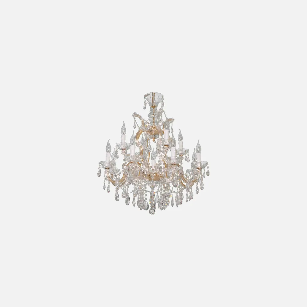Lampara Maria Teresa Serie Innsbruck Cromo 13xe14 85x68
