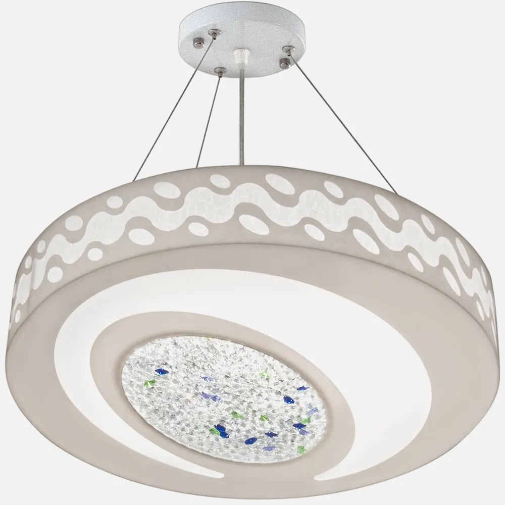Colgante/plafon Led 24w 1900lm 3 Tonos De Colores 40d