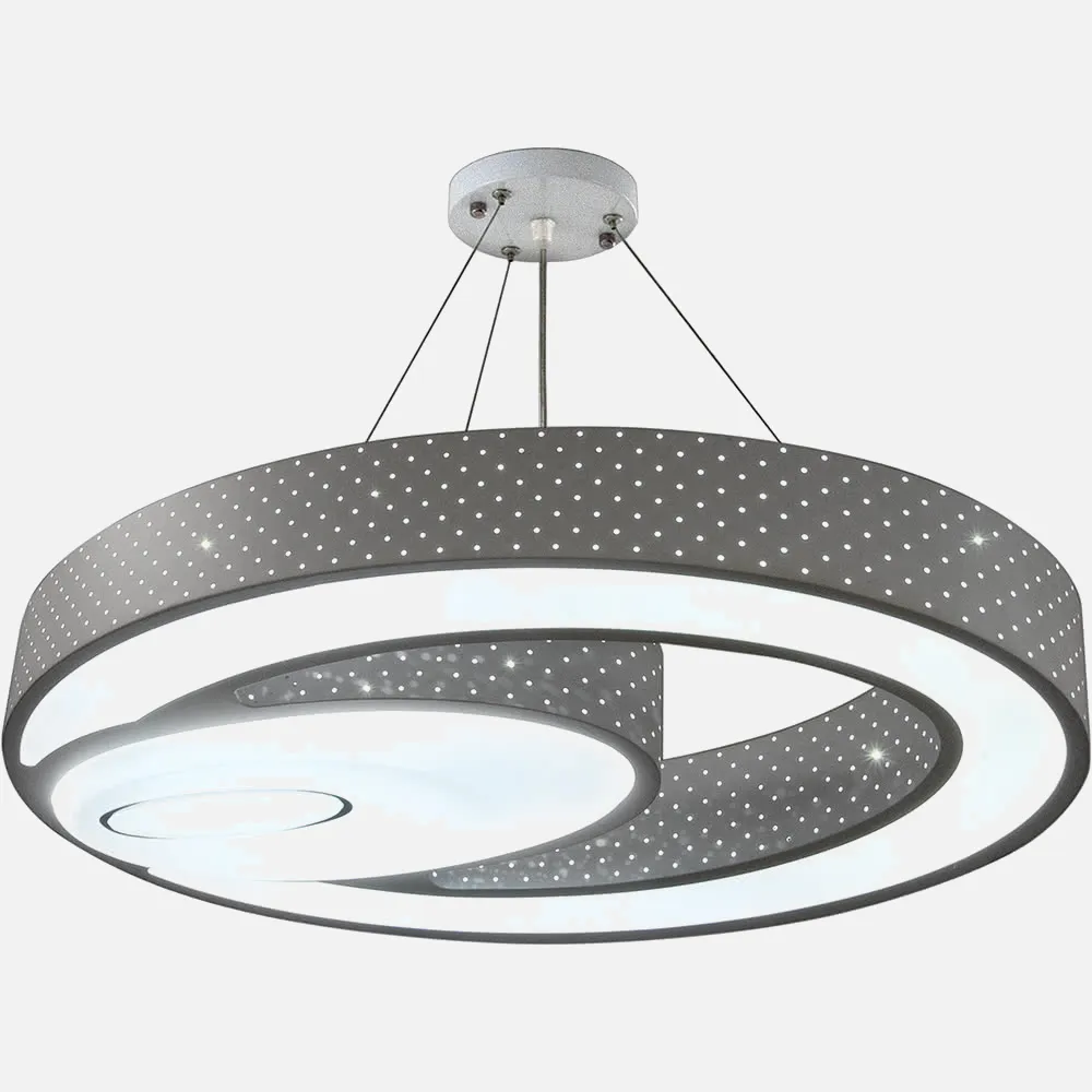 Colgante/plafon Led 55w 4400lm 3 Tonos De Colores 75x48x8