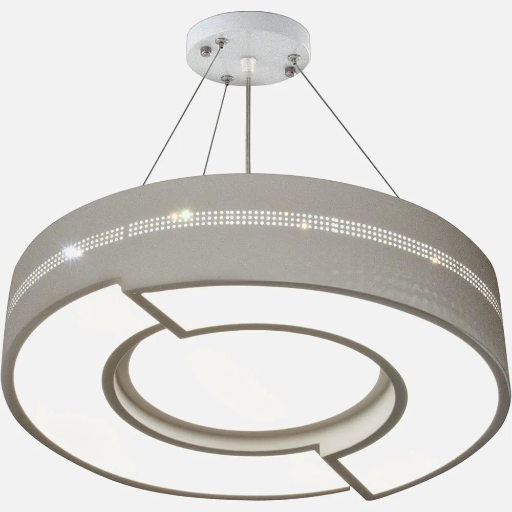 Colgante/plafon Led 24w 1900lm 3 Tonos De Colores 45d