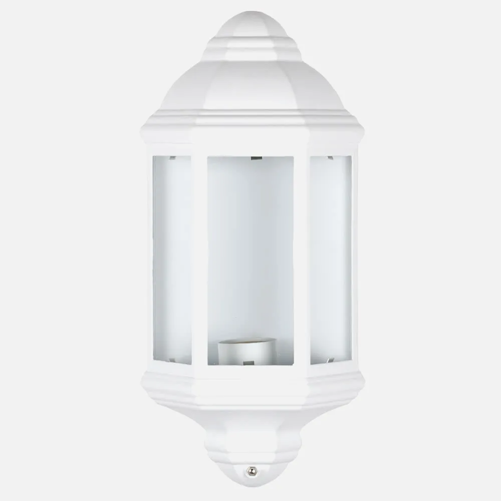 Aplique Exterior Anemona 1xe27 Blanco 35x16x12 Cm