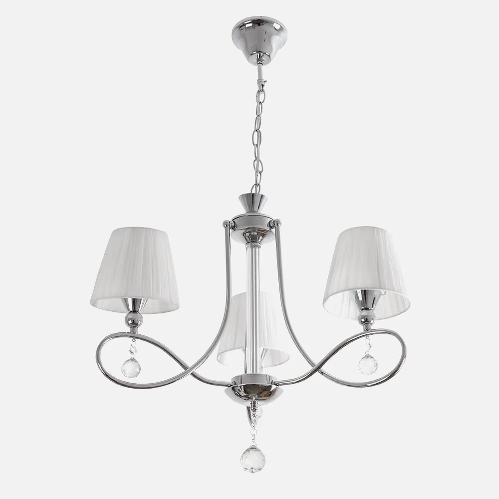 Lampara Ottawa 3xe14 Cromo 56x60d