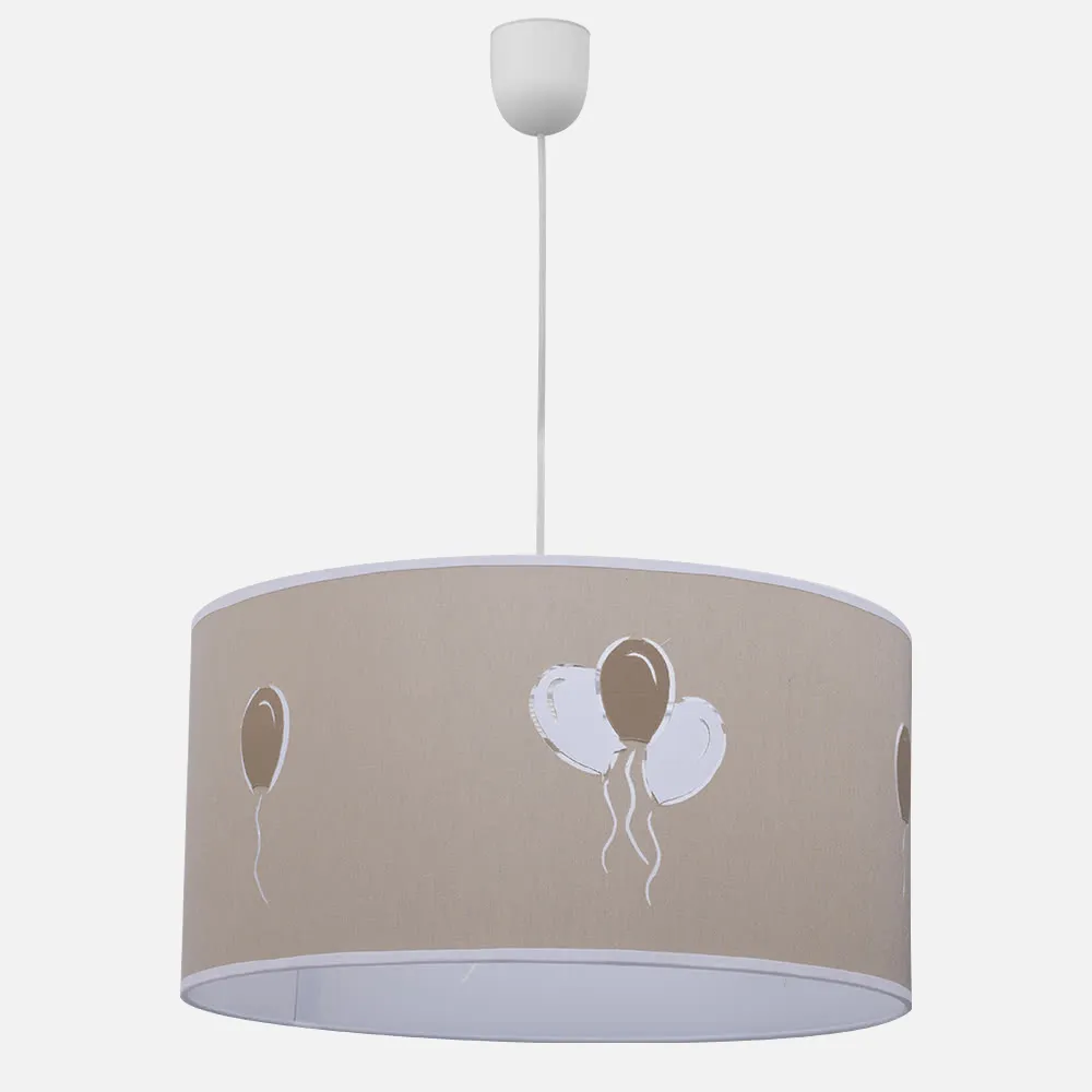 Colgante Serie Globitos Beis 1xe27 (regx35d)