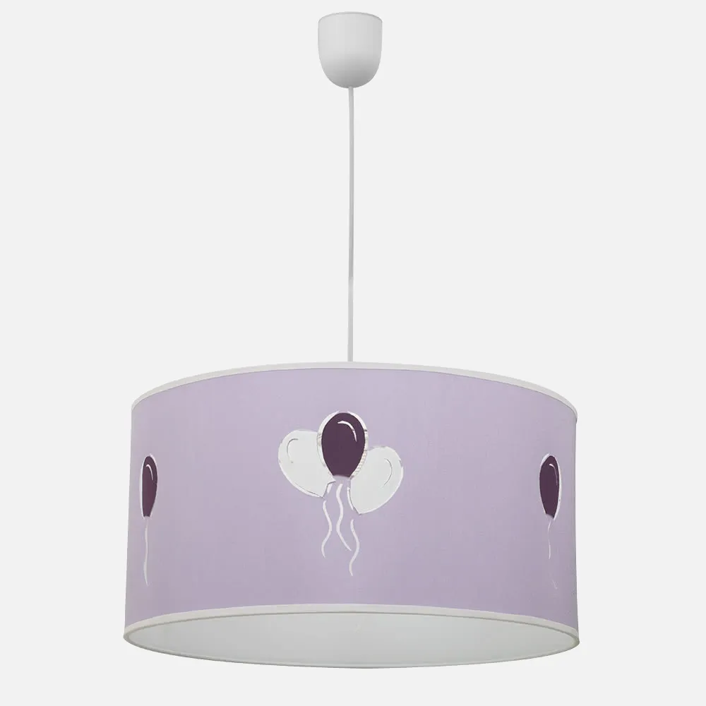Colgante Serie Globitos Lila 1xe27 (regx35d)