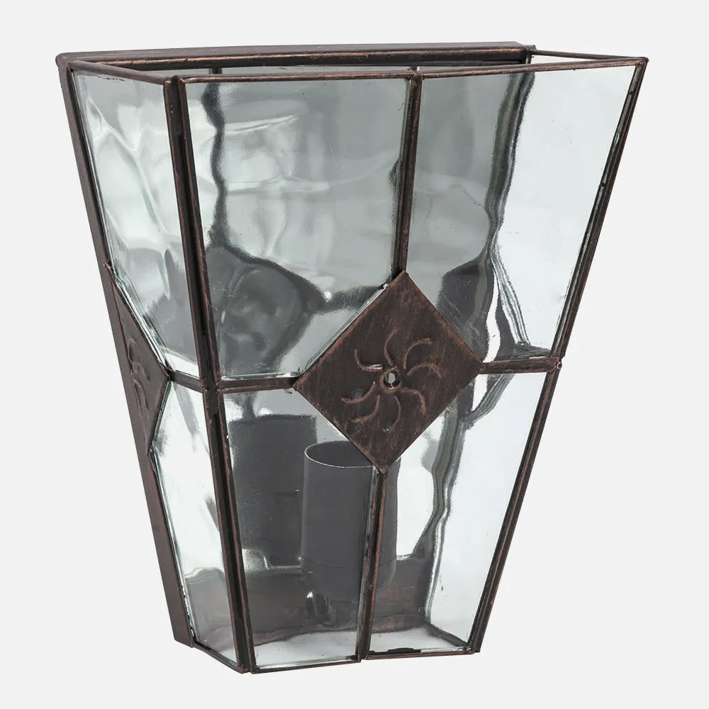 075561011 - Aplique Estepa Cobre 1xe27 25x20x12 Cm