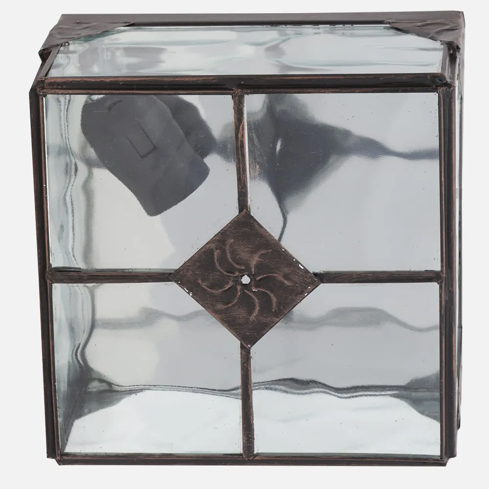 075582011 - Ceiling light Small Estepa Copper 1xe27 11x20x20 Cm
