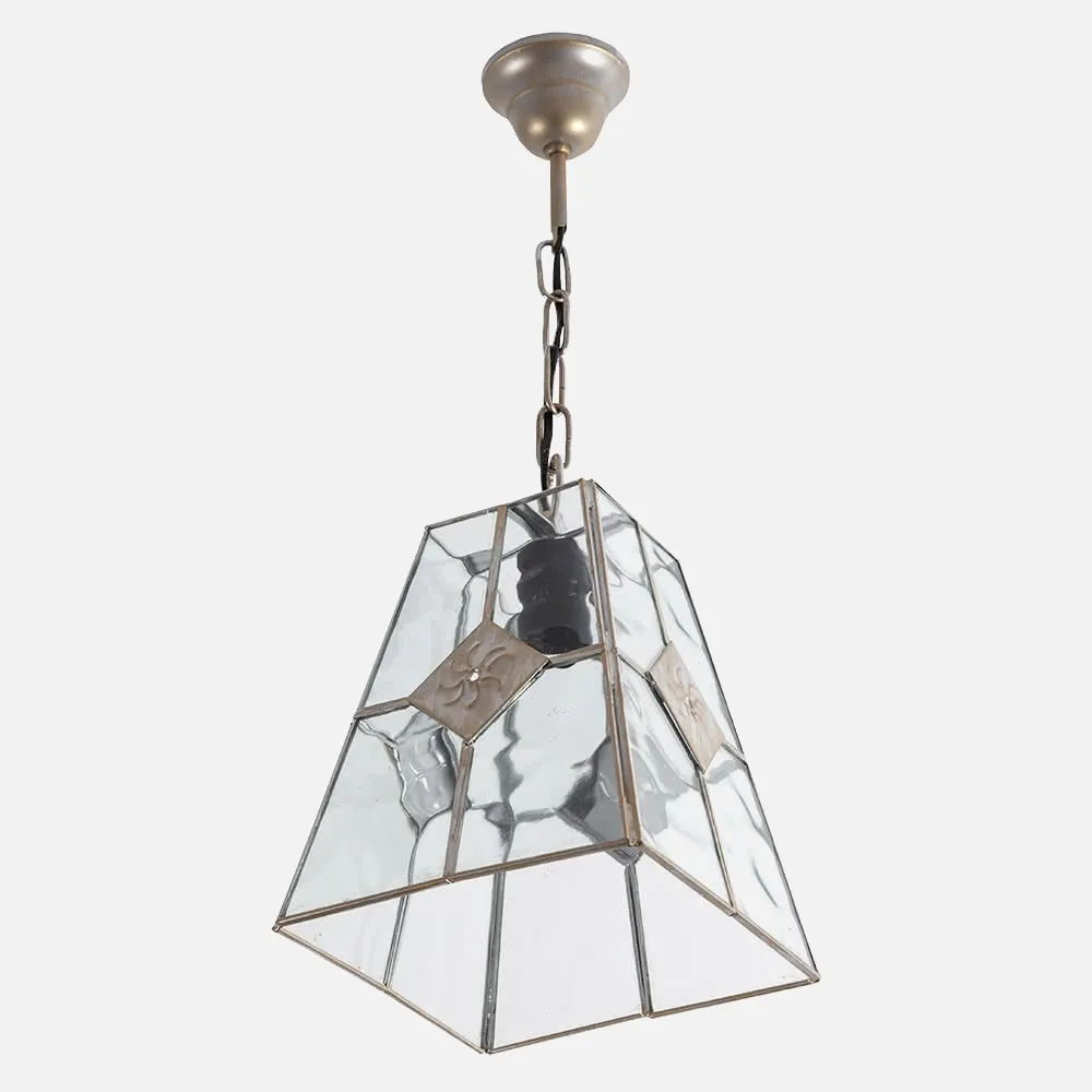 075592029 - Colgante Estepa Oro 1xe27 Regx20x20 Cm