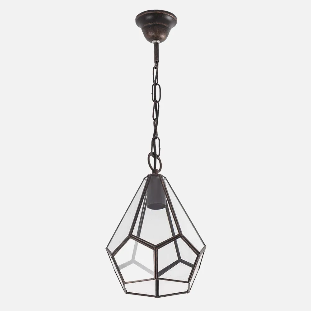 075692011 - Pendant light Osuna Copper 1xe27 Regx20x20 Cm