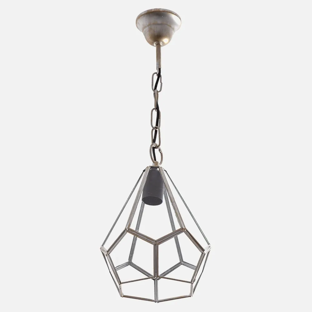 075692029 - Osuna Gold Pendant 1xe27 Regx20x20 Cm