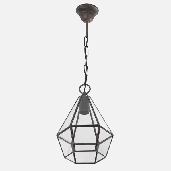 Pendant light Ecija Copper 1xe27 Regx20x20 Cm