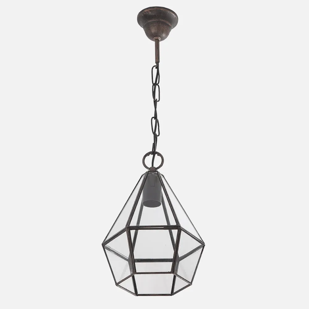 075792011 - Pendant light Ecija Copper 1xe27 Regx20x20 Cm