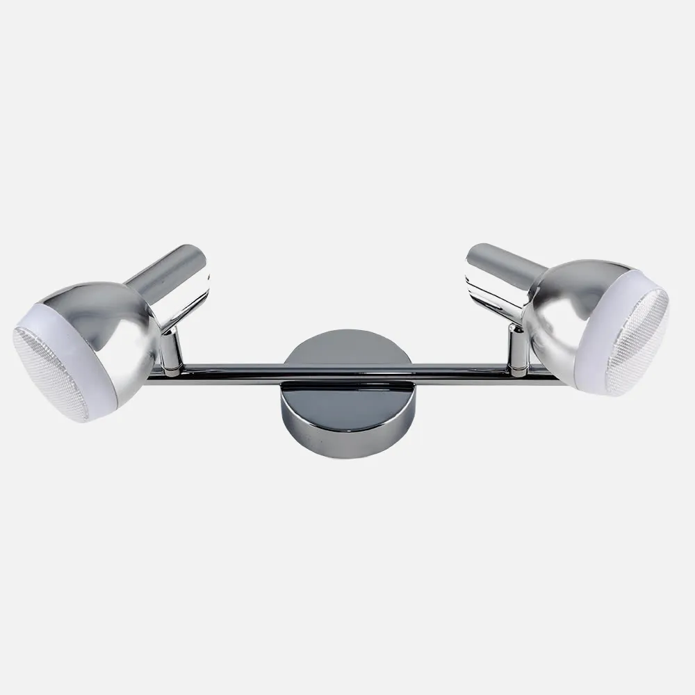 Foco Serie Rui 10w 3000k Cromo 840 Lm 15x27,512 Cm 