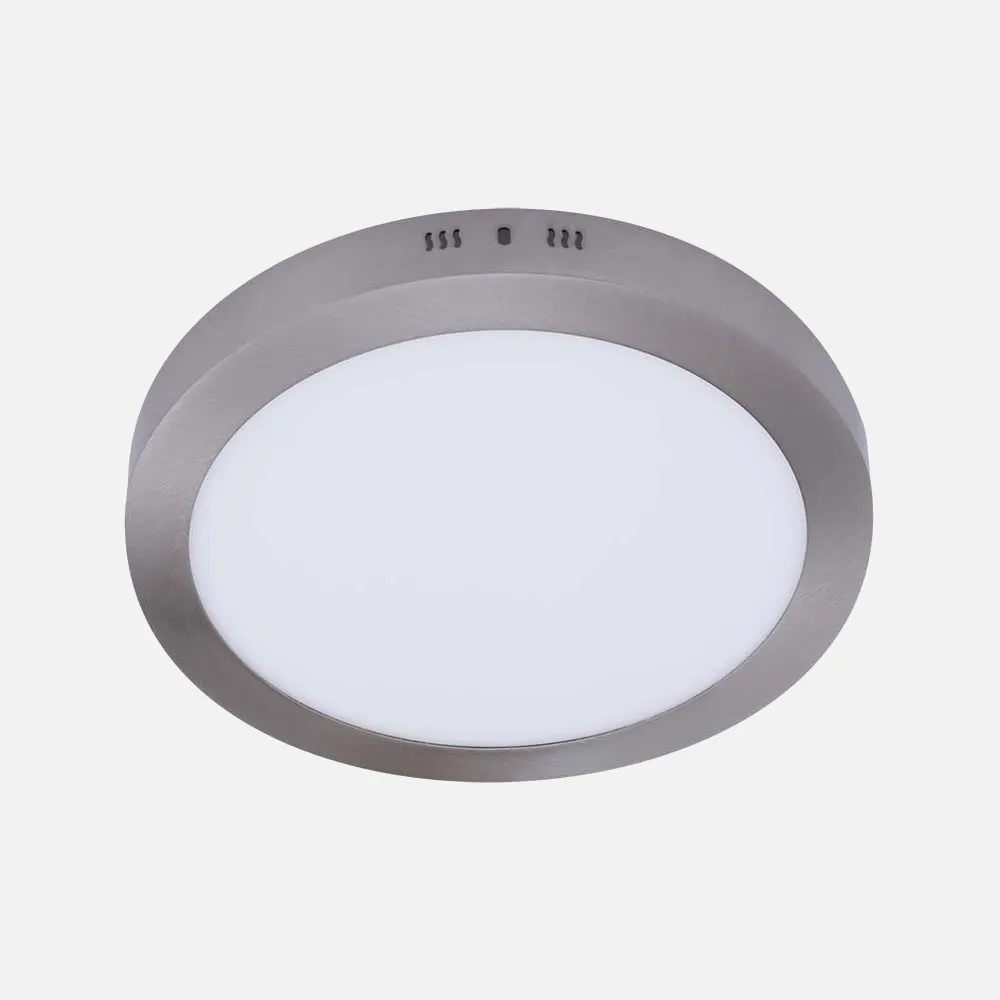 Downlight Sup.red. Aquiles Led 18w Niquel 1425lm 22,5dx4h 4000k