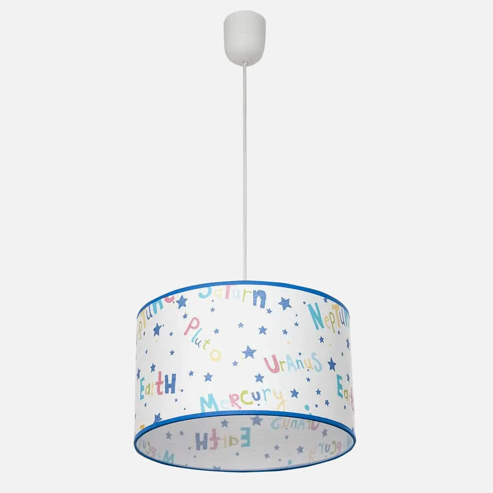 Colgante Universo Colores 1xe27 Regx30d