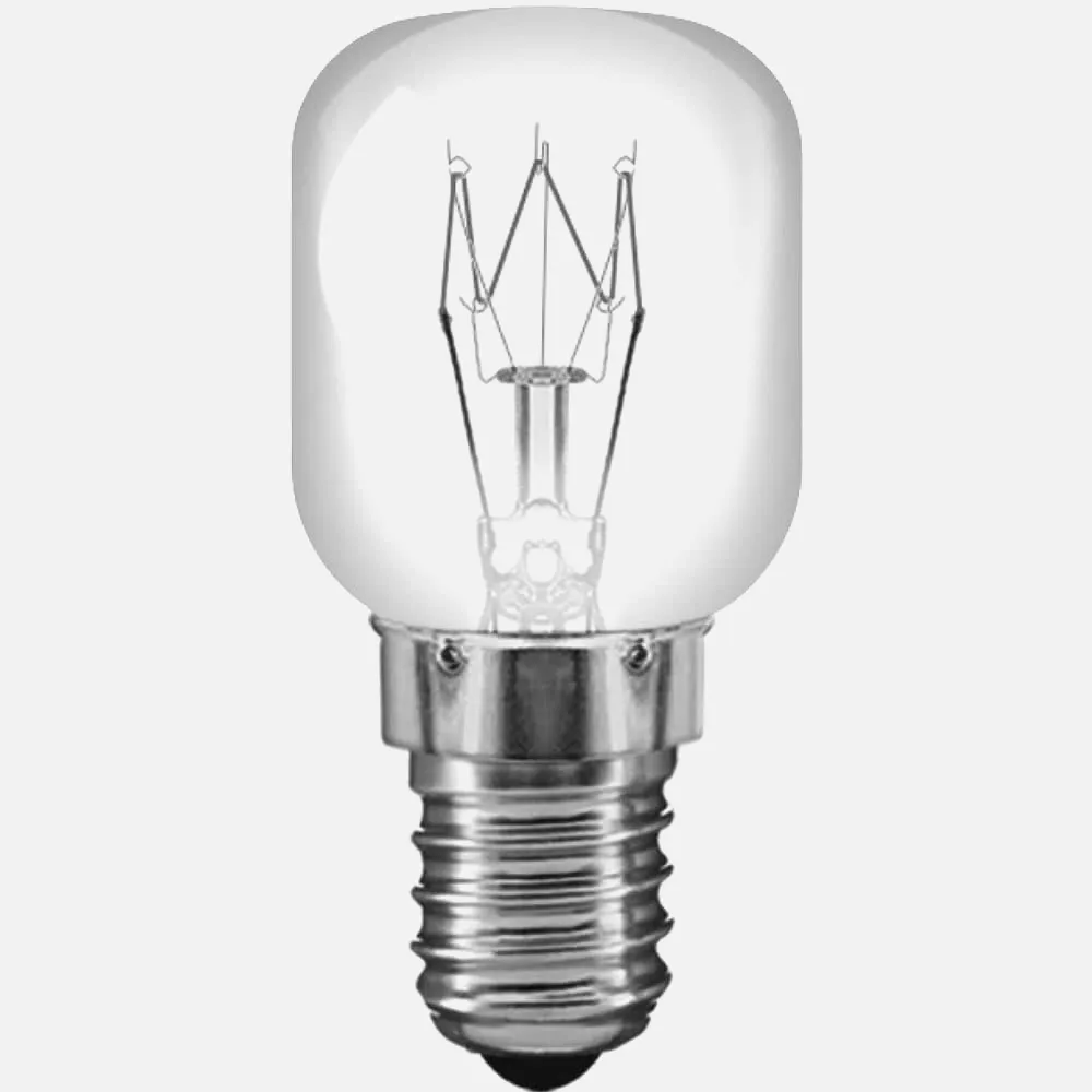 Bombilla Lux E14 P/horno 15w 300ºc  Cl- E 