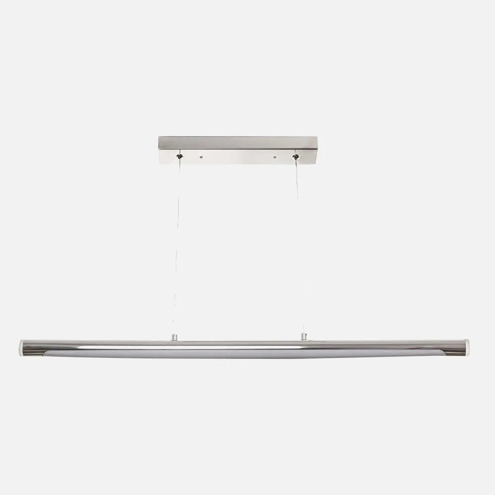 Colgante Led Giza  Blanco/cromo 16w  1280lm Regx71