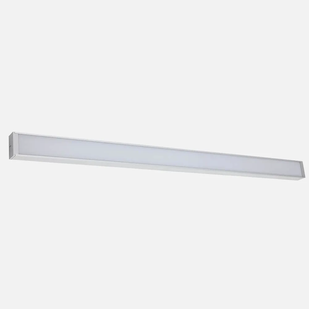 Regleta/colgante Ecuador 42w 3360lm 6500k Niquel124x13,5