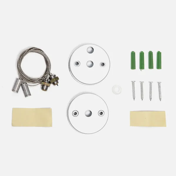 Kit Suspension Cable De Acero Oficina