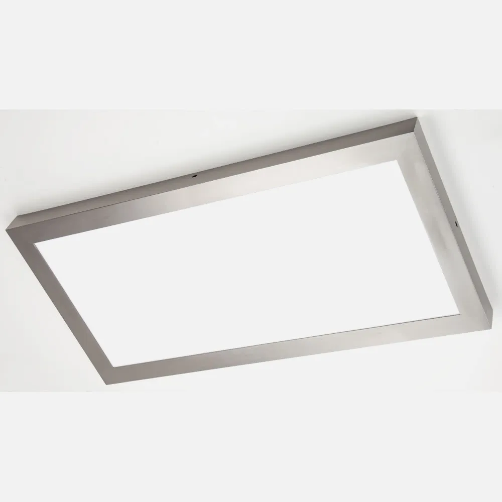 Plafon 24w 6500k 30x60 Aristoteles Niquel 1920lm 