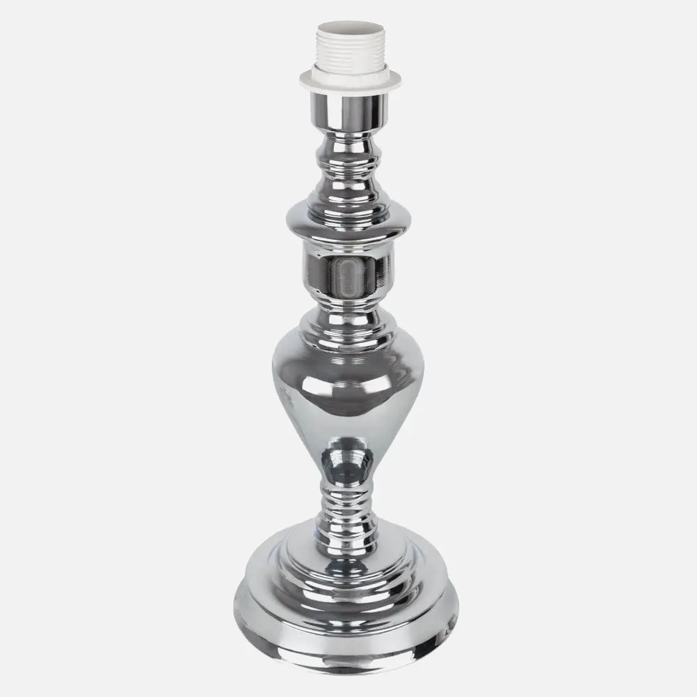 Armazon Sob. Cristal Grande Cromo 1xe27 40x15     Noa