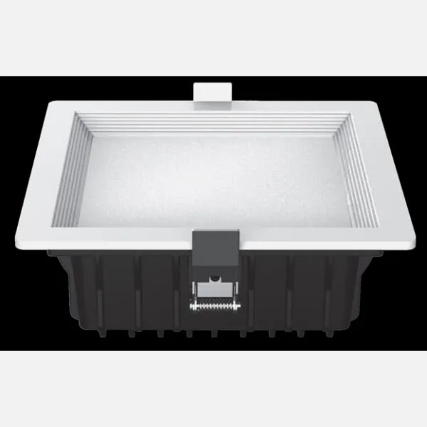 Downlight Led Intego Pro Square 26w 1490lm 7x18x18 Cm White 6400k Cut-out 15,5x15,5 Cm