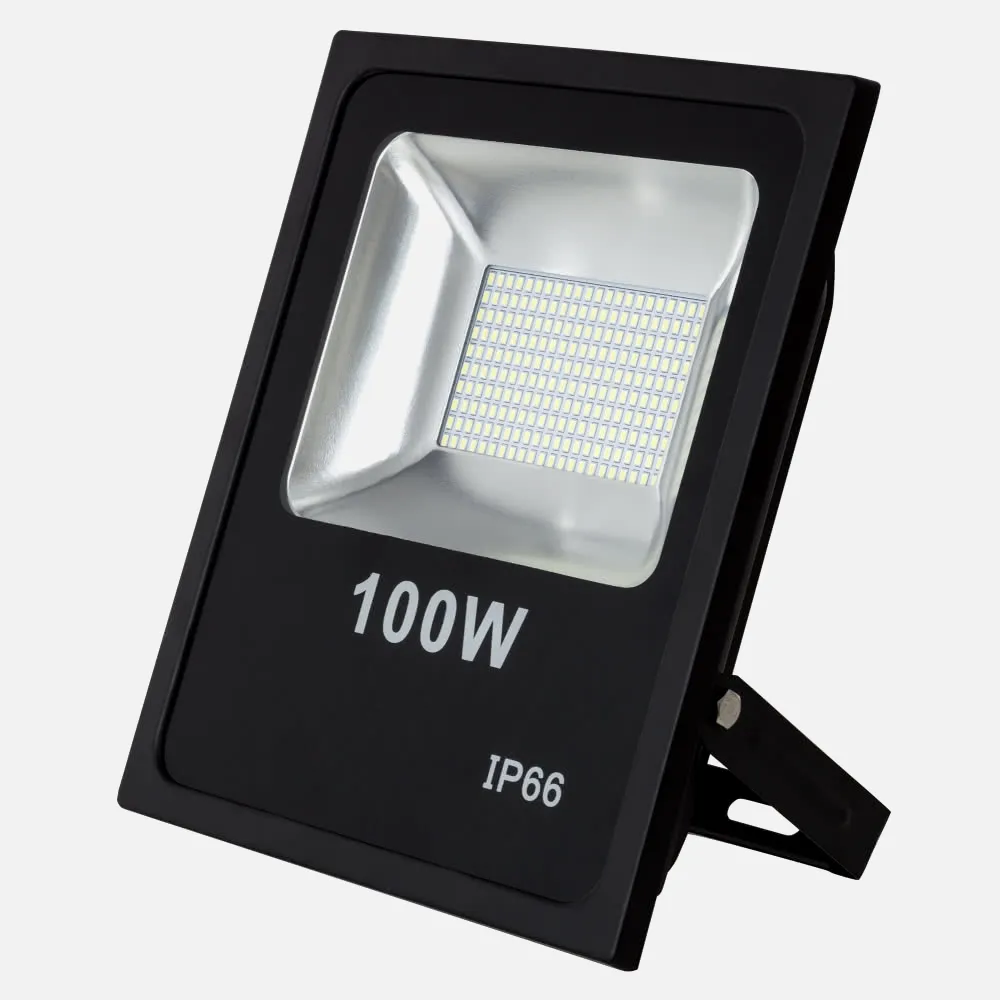 Proyector 100w 3000k Led Smd Quiron 7500lm 120º 30x35x6,5