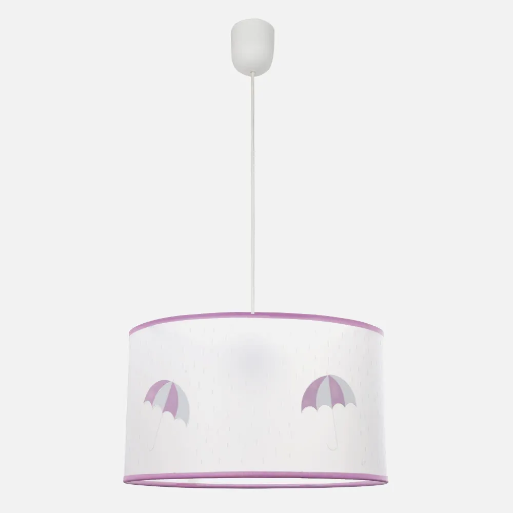 086693000 - Pendant light Rain 1xe27 Pink Regx30d