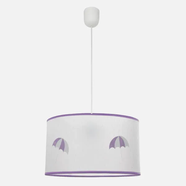 Pendant light Rain 1xe27 Lila Regx30d