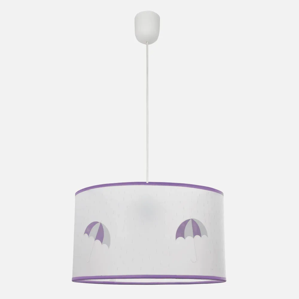 086693019 - Colgante Lluvia 1xe27 Lila Regx30d