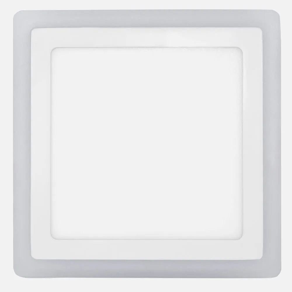 Downlight 12+6w 4000k Cuadrad. Fedra Blanco 1440lm 0,8x19,5x19,5 Cm Corte 16,5d
