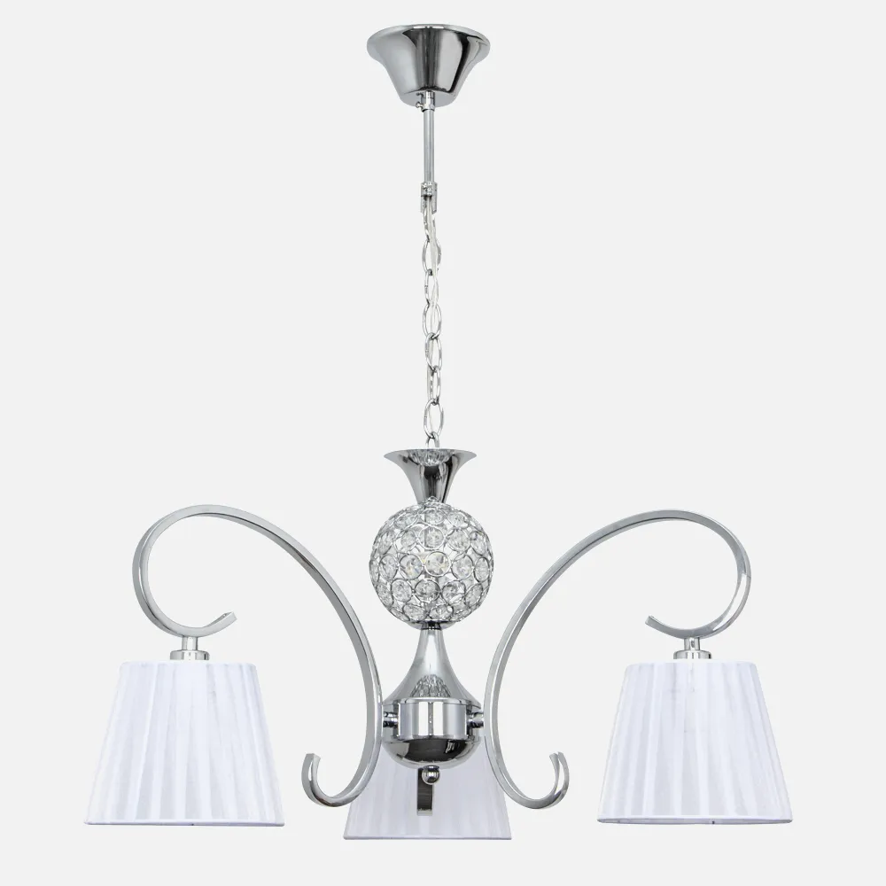 Lampara Panama 1xe14  Cromo   Regx52d