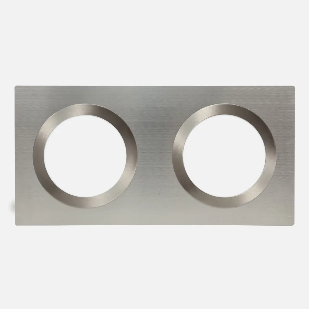 Plafon 36w 4000k Seneca Niquel 2520lm Rectangular 60x30