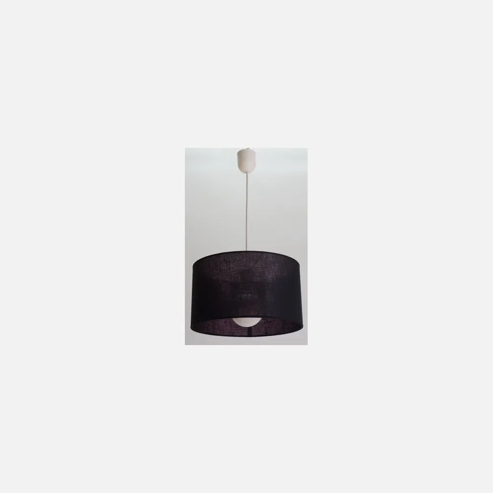 Colgante Lino Negro 1xe27 (regx35d)