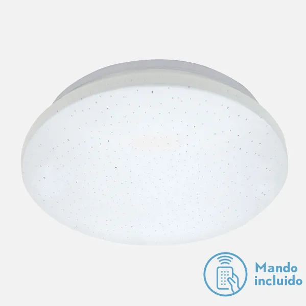Plafon 12w 3 Temp. Paladio Blanco 960lm 25d.